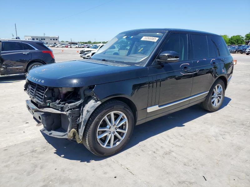 2016 LAND ROVER RANGE ROVE - SALGR2PF4GA316704