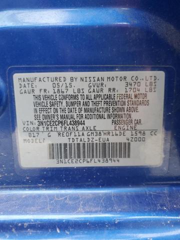 2015 NISSAN VERSA NOTE - 3N1CE2CP6FL438944