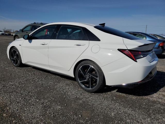 Vin: kmhlr4af4pu463108, lot: 55013315, hyundai elantra n line 20232