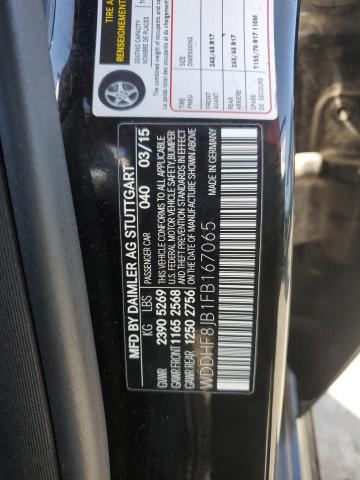 2015 MERCEDES-BENZ E 350 4MAT WDDHF8JB1FB167065