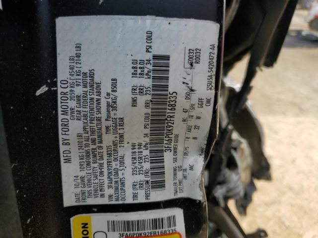 2015 FORD FUSION TIT - 3FA6P0K92FR168335