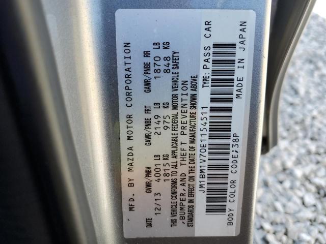 2014 MAZDA 3 TOURING - JM1BM1V70E1154511