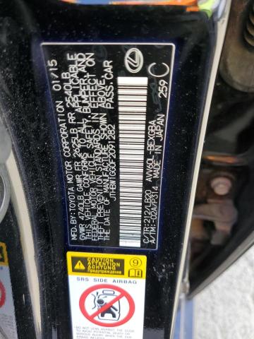 2015 LEXUS ES 300H JTHBW1GG0F2091282