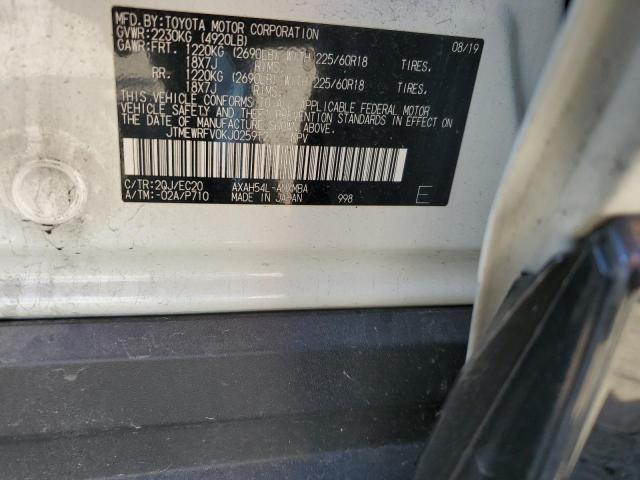 2019 TOYOTA RAV4 XSE - JTMEWRFV0KJ025912