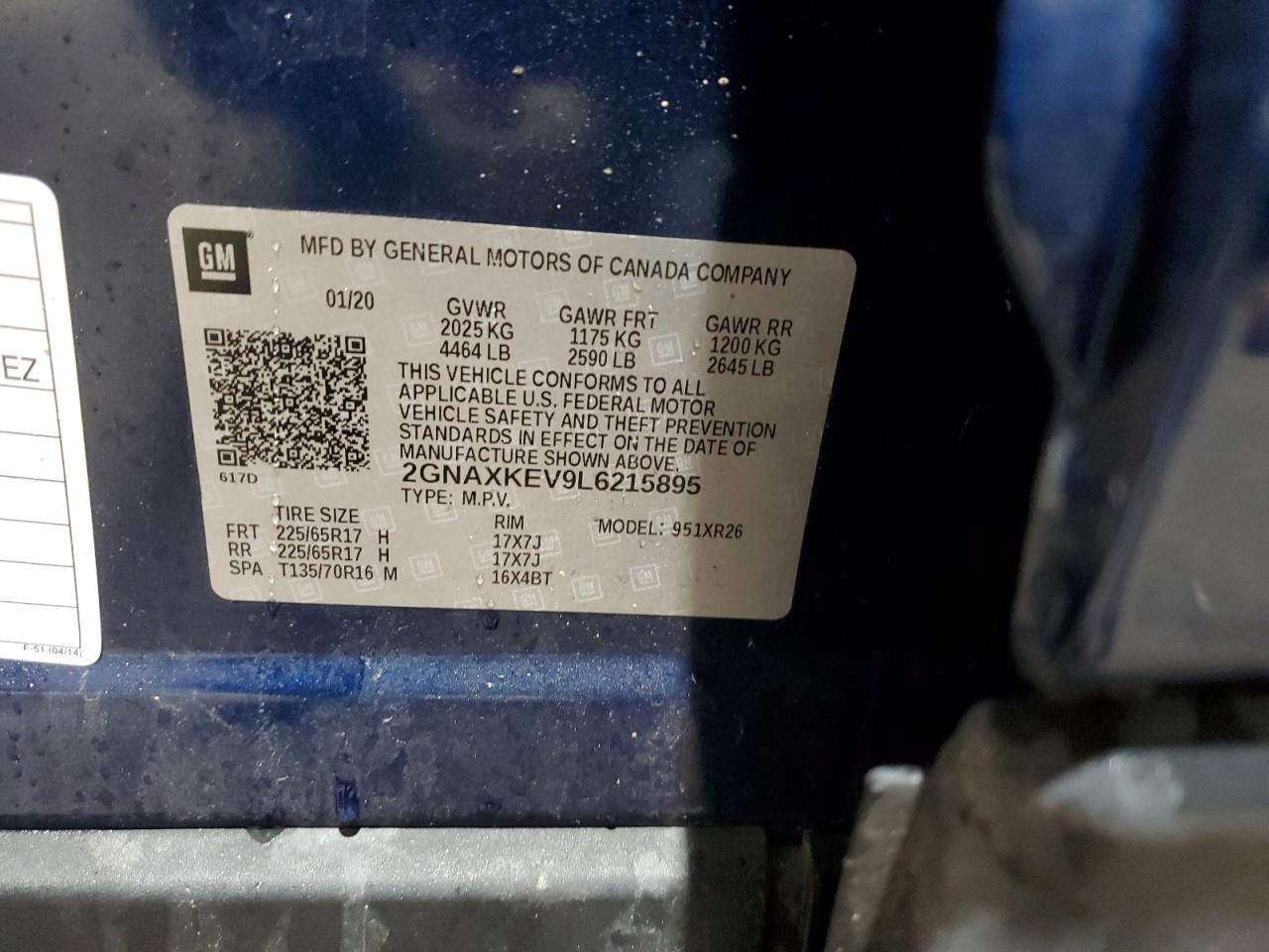 CHEVROLET EQUINOX LT