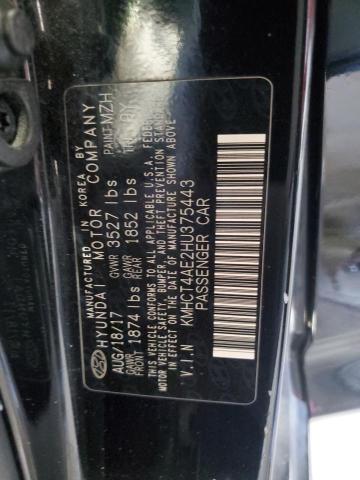 2017 HYUNDAI ACCENT SE - KMHCT4AE2HU375443