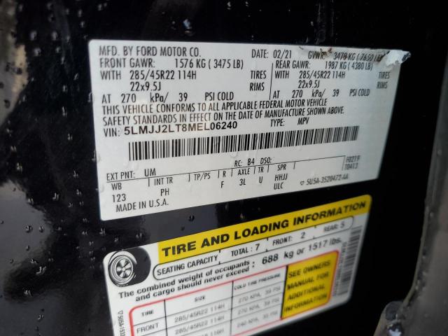2021 LINCOLN NAVIGATOR - 5LMJJ2LT8MEL06240