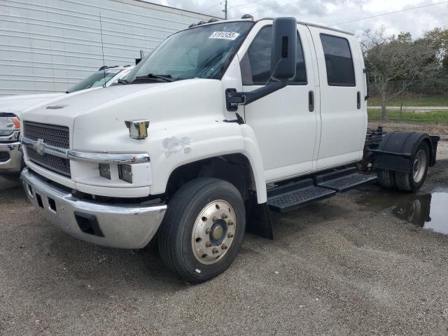 CHEVROLET C4500 C4E0 2005 white crew cha diesel 1GBE4E1285F517658 photo #3