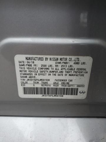 2018 INFINITI Q50 LUXE - JN1EV7AP6JM591508