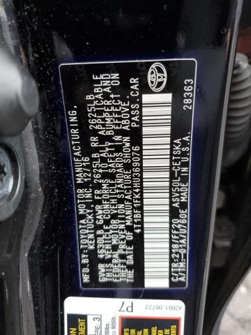 2017 TOYOTA CAMRY LE - 4T1BF1FK4HU369076