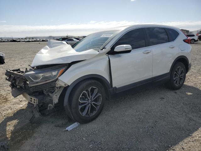 HONDA CR-V EX 2020 white  gas 2HKRW1H56LH428898 photo #1