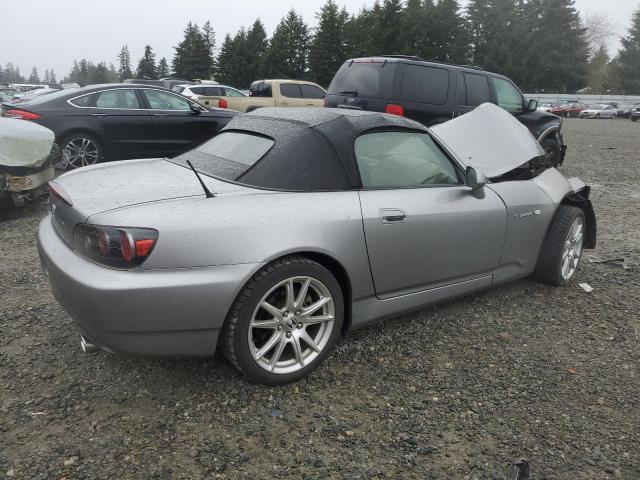 HONDA S2000 2005 silver  gas JHMAP21415S003979 photo #4