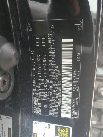 2022 TOYOTA COROLLA CR - 7MUAAABG4NV027620