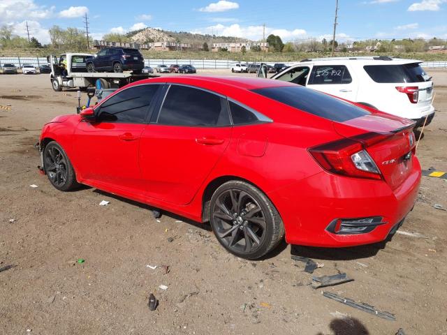 Vin: 2hgfc2f87lh562120, lot: 54520925, honda civic sport 20202
