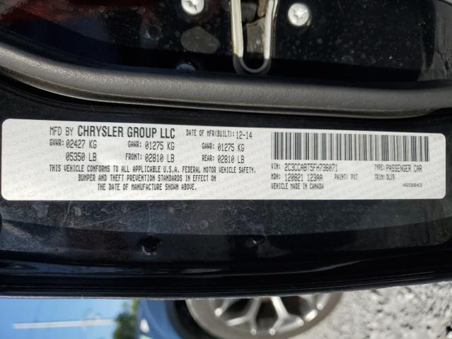 2015 CHRYSLER 300 S - 2C3CCABT5FH736071