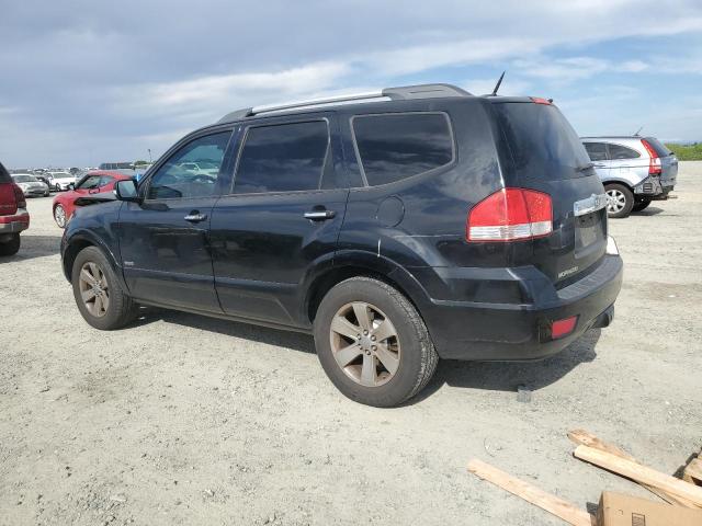 KIA BORREGO LX 2009 black  gas KNDJH742195032330 photo #3
