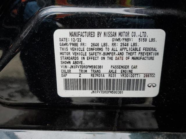2023 INFINITI Q50 RED SP JN1FV7DR0PM590381