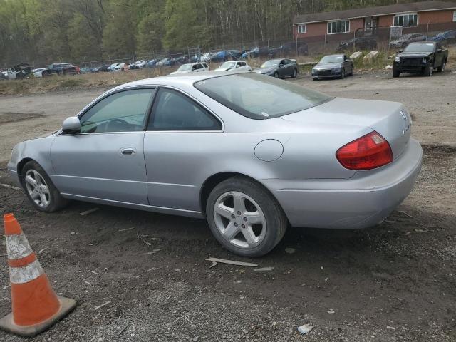 ACURA 3.2CL TYPE 2001 silver  gas 19UYA42661A038354 photo #3