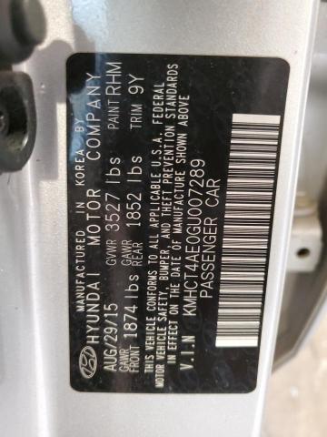 2016 HYUNDAI ACCENT SE - KMHCT4AE0GU007289