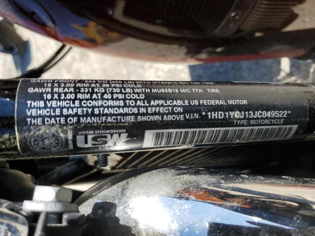 2018 HARLEY-DAVIDSON FLDE DELUX 1HD1YCJ13JC049522