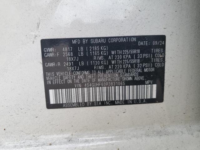2024 SUBARU CROSSTREK - 4S4GUHF60R3831065