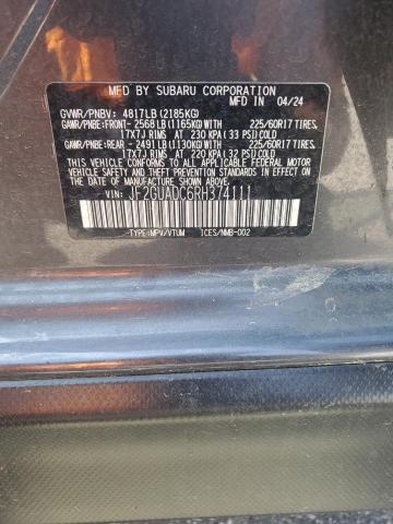 2024 SUBARU CROSSTREK JF2GUADC6RH374111