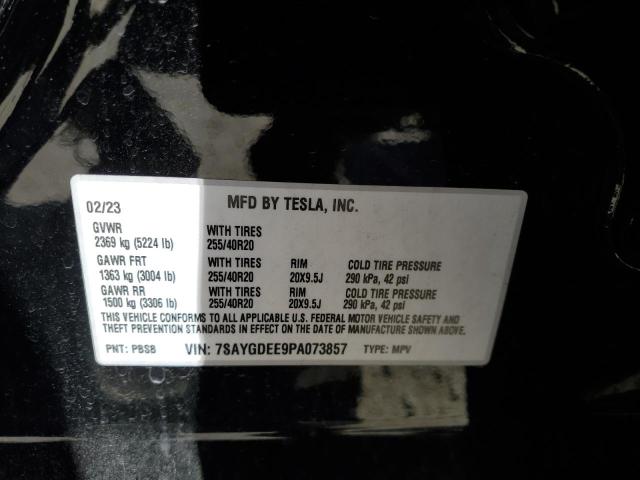 2023 TESLA MODEL Y - 7SAYGDEE9PA073857