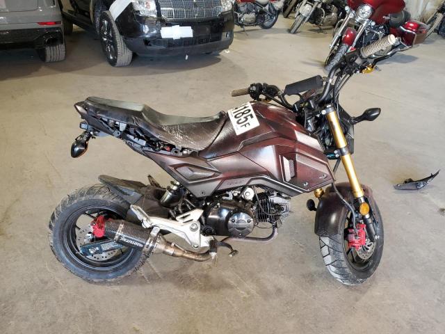 HONDA GROM 125 2019 burgundy  gas MLHJC7519K5100820 photo #1
