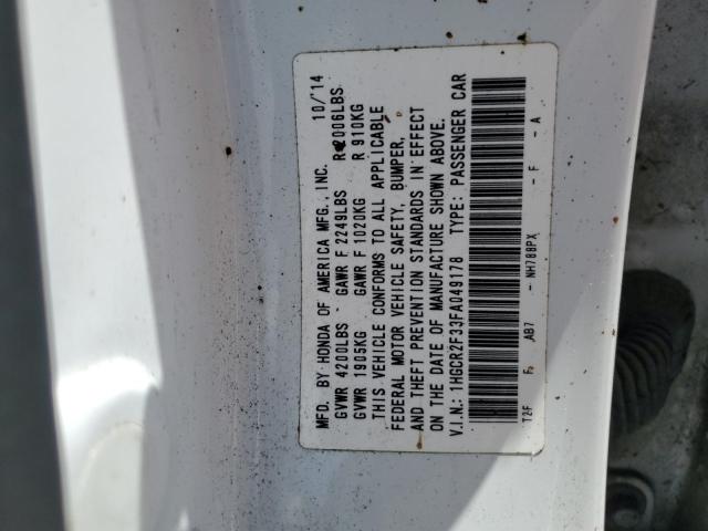 2015 HONDA ACCORD LX - 1HGCR2F33FA049178