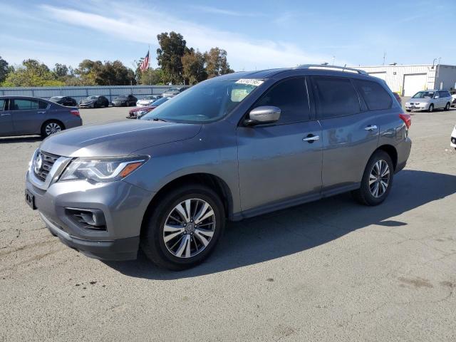 NISSAN PATHFINDER 2017 gray  gas 5N1DR2MN4HC686798 photo #1