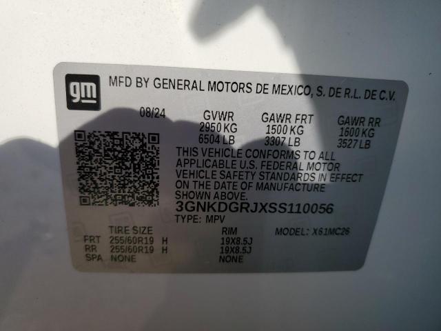 2025 CHEVROLET BLAZER LT 3GNKDGRJXSS110056