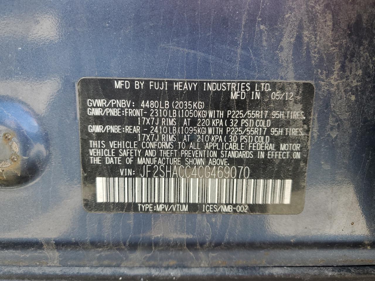 Subaru Forester 2 2012 фото - 13 Subaru Forester 2 2012