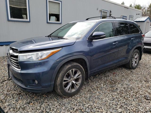 Vin: 5tdjkrfhxfs110110, lot: 54482565, toyota highlander xle 2015 img_1