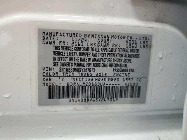 2025 NISSAN SENTRA SR - 3N1AB8DV6SY267013