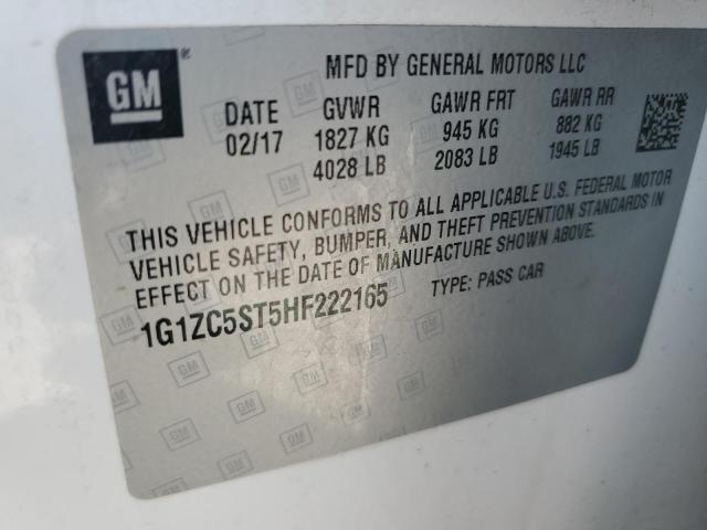 2017 CHEVROLET MALIBU LS - 1G1ZC5ST5HF222165