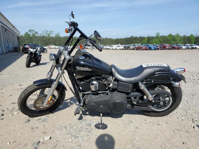 HARLEY-DAVIDSON FXDB 2010 black road/str gas 1HD1GX413AC300402 photo #4