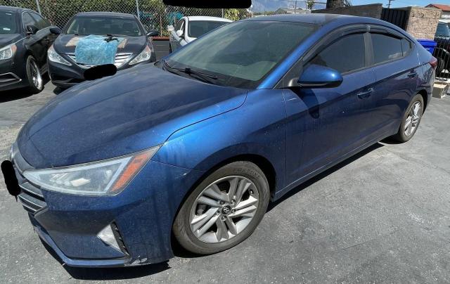 HYUNDAI ELANTRA SE 2019 blue  gas 5NPD84LF4KH424515 photo #3