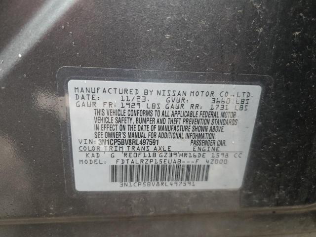 2024 NISSAN KICKS S 3N1CP5BV8RL497591