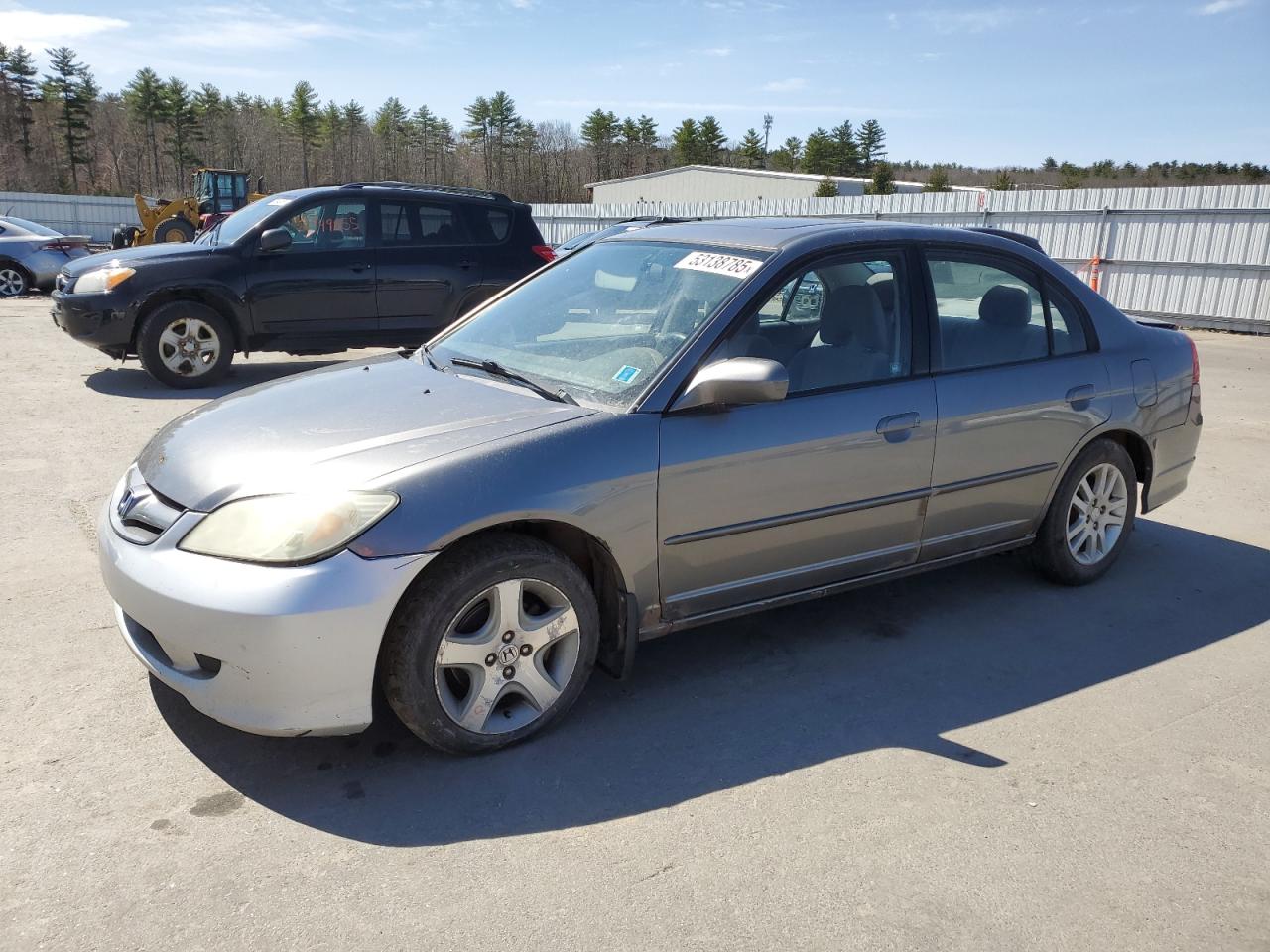 Lot #3139657508 2005 HONDA CIVIC LX
