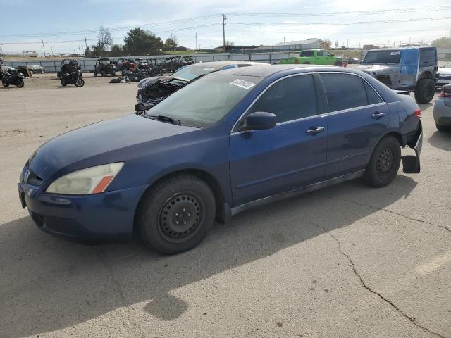 HONDA ACCORD LX 2003 blue  gas 3HGCM56383G713083 photo #1