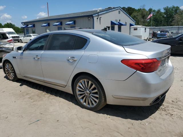 KIA K900 2015 silver sedan 4d gas KNALW4D40F6017111 photo #3