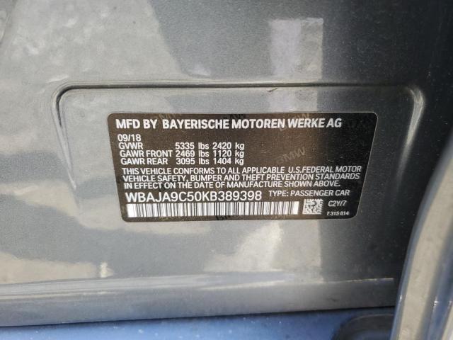2019 BMW 530E - WBAJA9C50KB389398