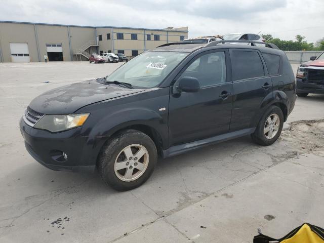 MITSUBISHI OUTLANDER 2009 black  gas JA4LS21WX9Z013430 photo #1