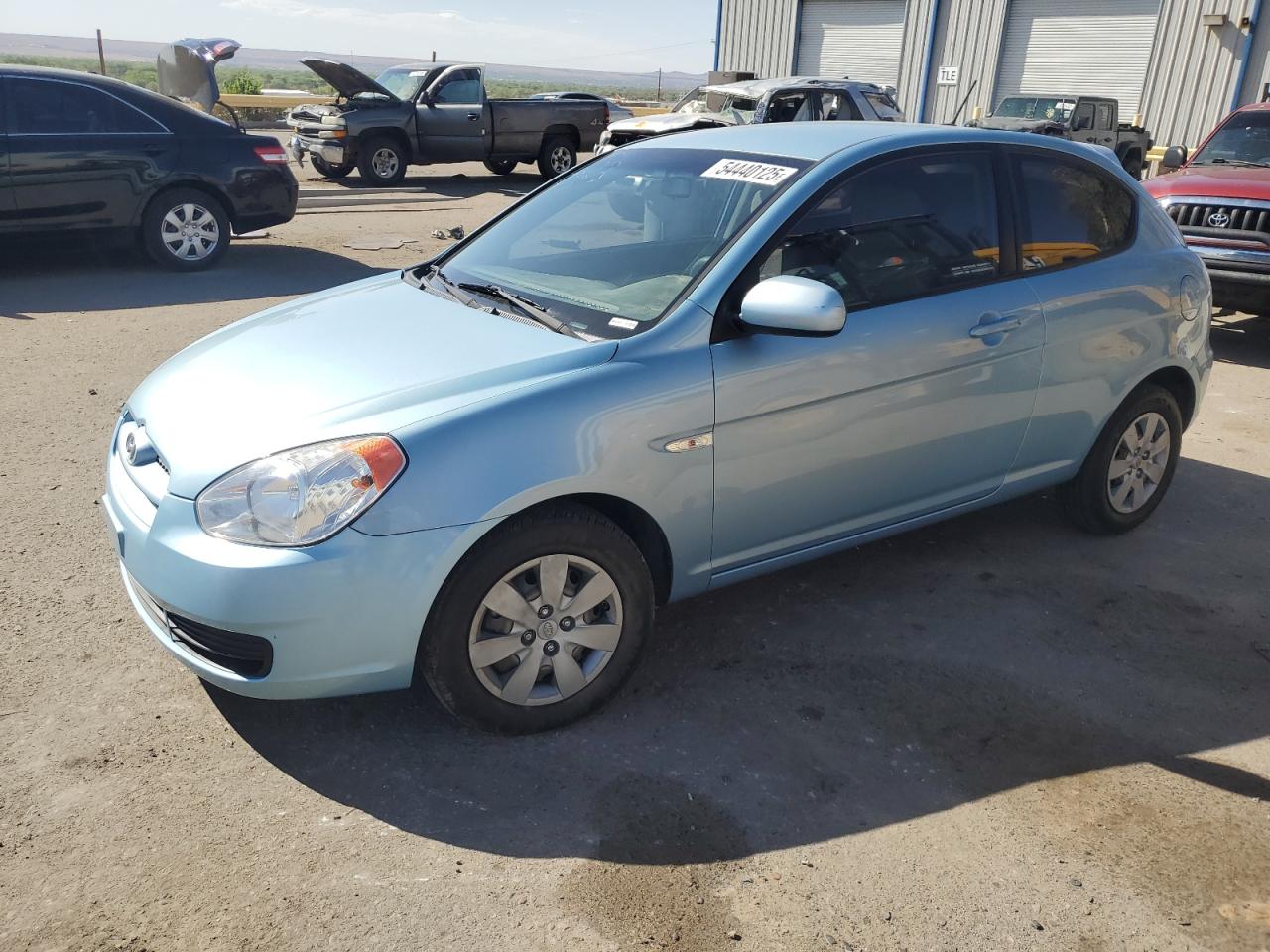 HYUNDAI ACCENT BLUE