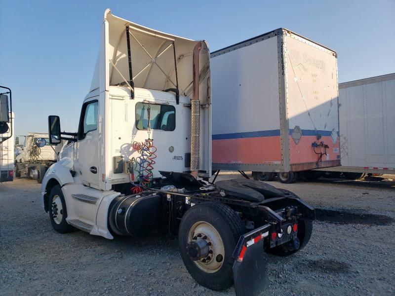 KENWORTH T680 2014 white tractor diesel 1XKYA48XXEJ402848 photo #4