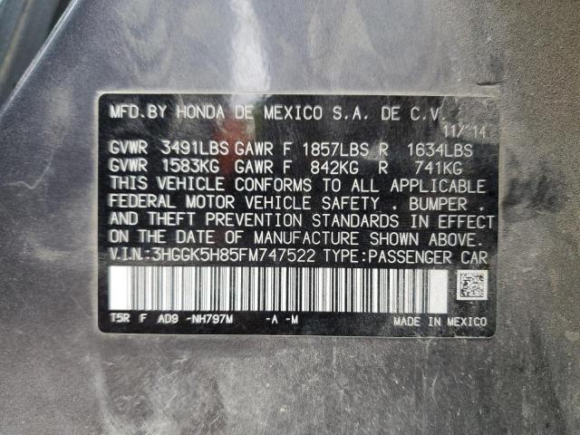 2015 HONDA FIT 3HGGK5H85FM747522