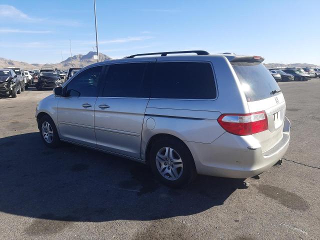 HONDA ODYSSEY EX 2005 silver  gas 5FNRL38775B101272 photo #3