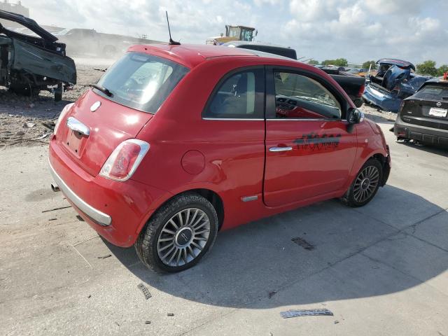 FIAT 500 LOUNGE 2012 red  gas 3C3CFFCR0CT121390 photo #4