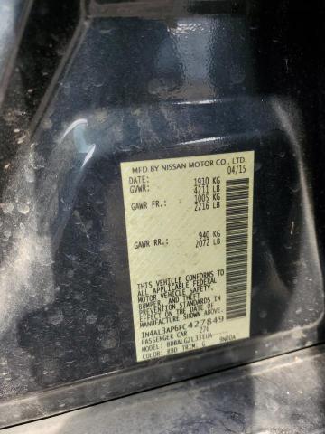2015 NISSAN ALTIMA 2.5 - 1N4AL3AP6FC427849