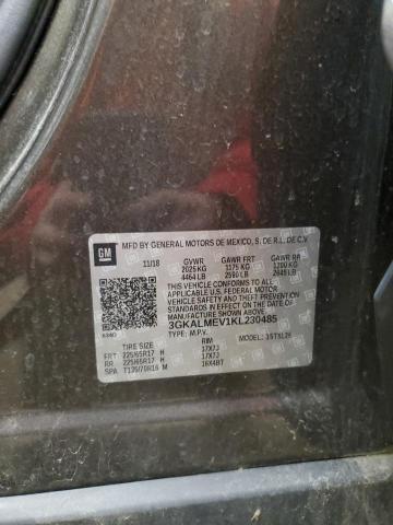 2019 GMC TERRAIN SL - 3GKALMEV1KL230485
